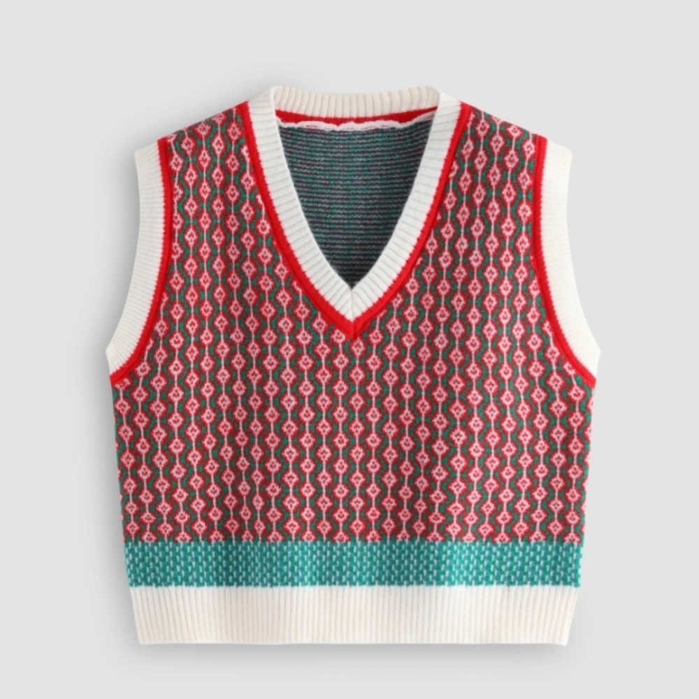Retro Sweater Vest